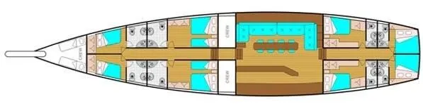 Rent a 30m Gulet in Šibenik