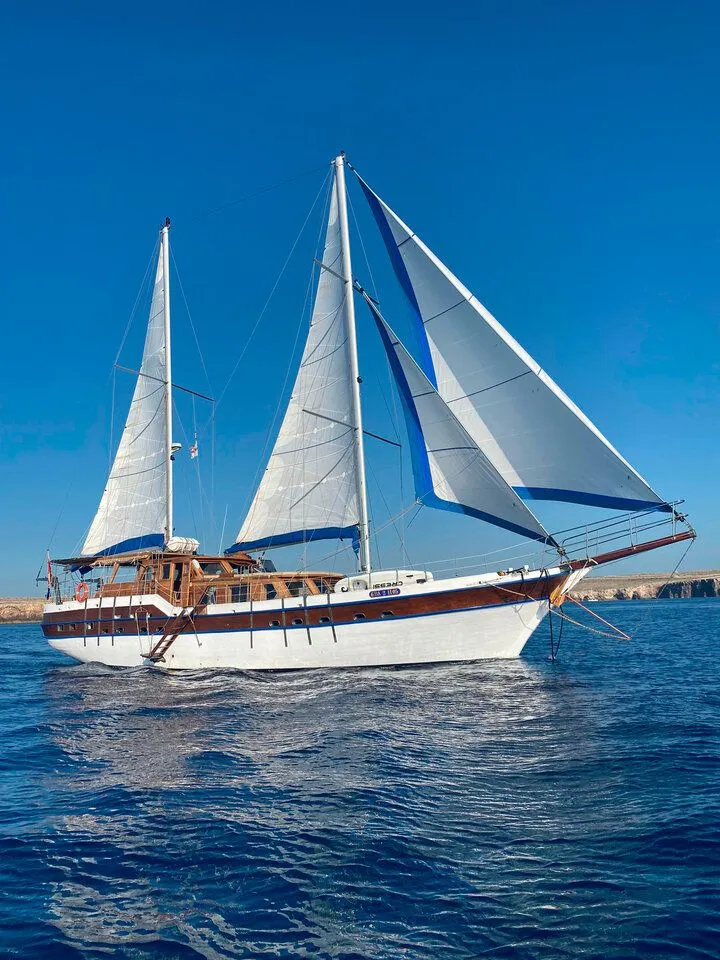 Charter a 24m 4 Cabin Gulet in Badalona