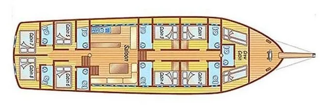 Halil Aga 1 Charter Boat - 2