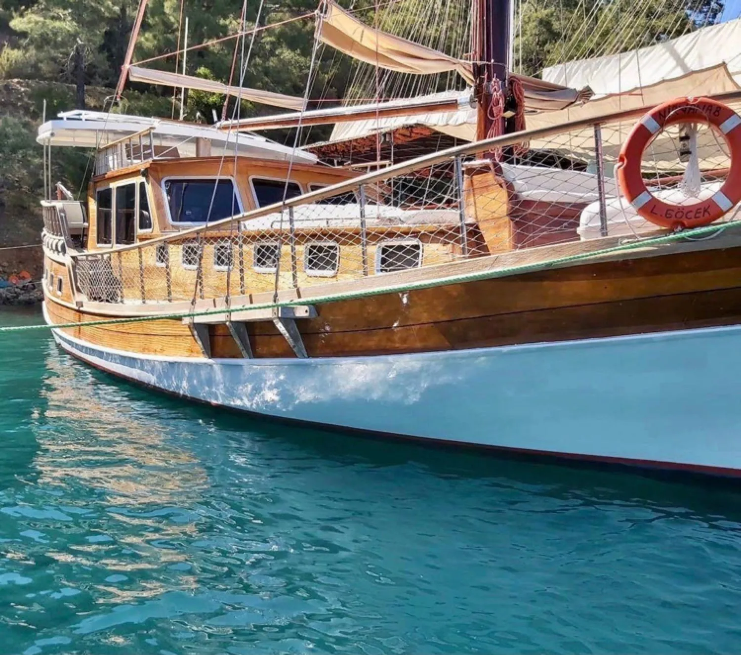 Explore Göcek on a 19m Rental Gulet