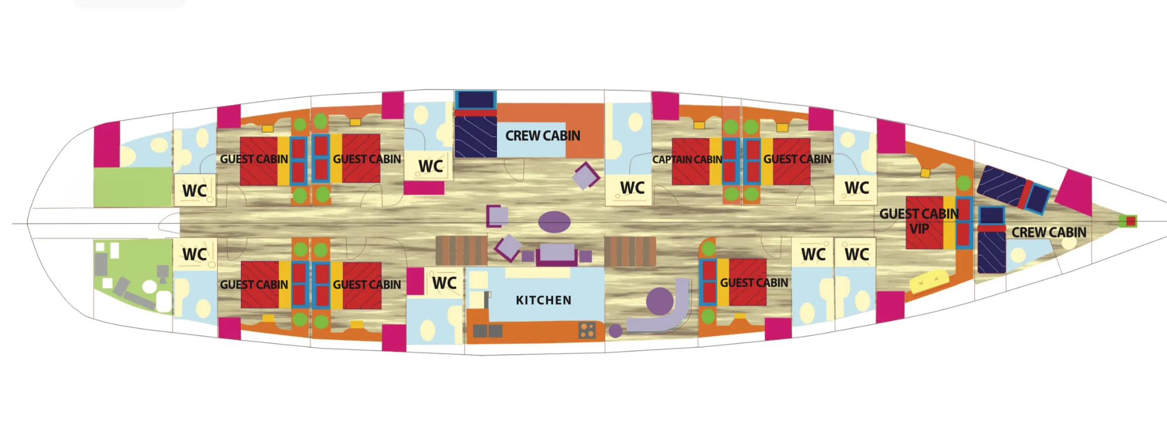 Чартер Angelo 2 - 5