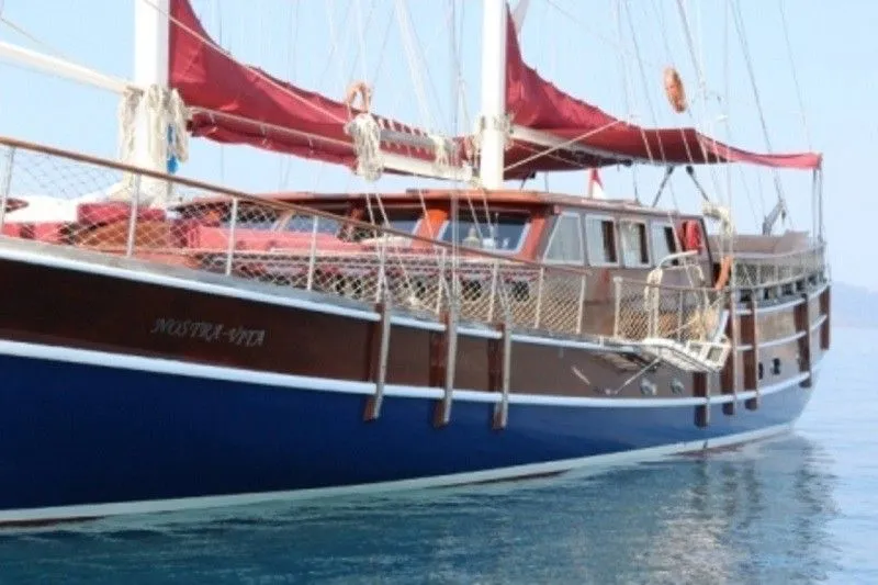 Explore Kastela on a 32.9m 5 Cabin Gulet Rental