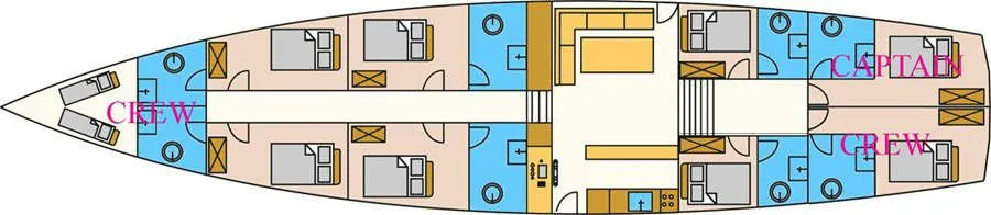 28m Murter 6 Cabin Gulet Hire