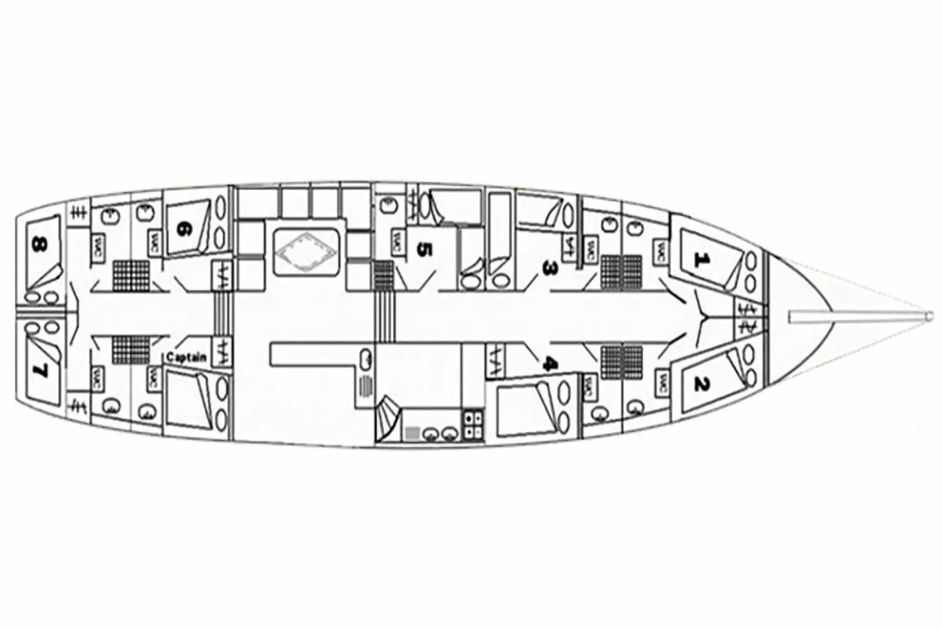 Explore Tivat on a 32m Rental Boat