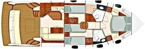 Explore Povedniki on a 13.66m 3 Cabin Motor Yacht Rental