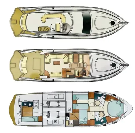 Charter a 15.77m Gulf Craft Majesty 50F Motor Yacht in Dubai