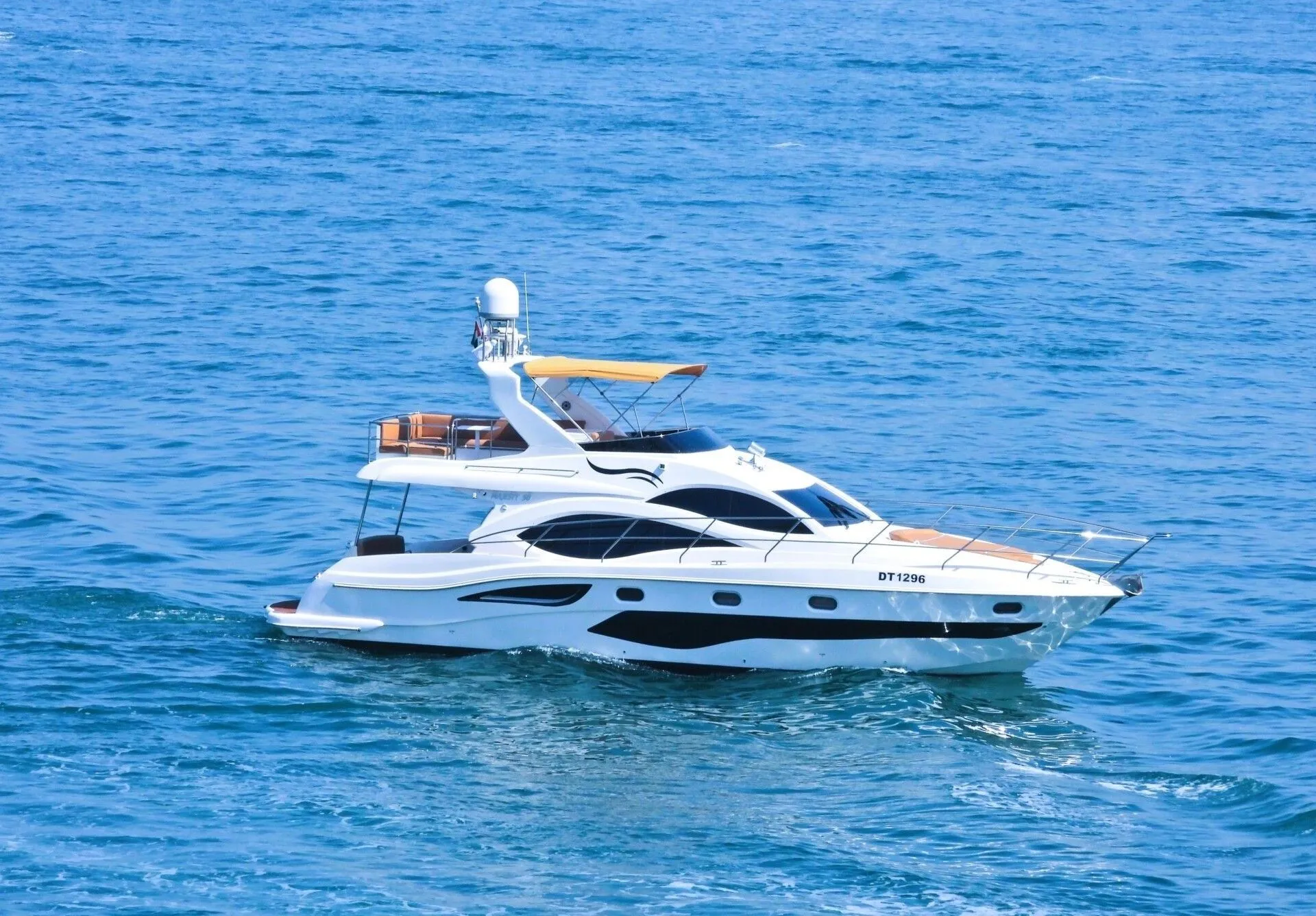Charter a 15.77m Gulf Craft Majesty 50F Motor Yacht in Dubai