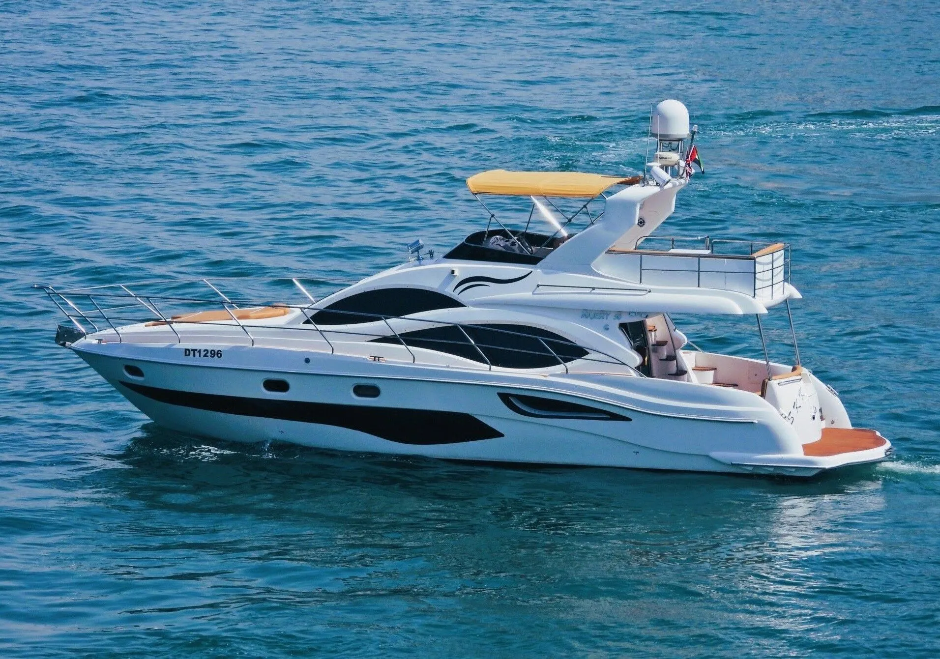 Charter a 15.77m Gulf Craft Majesty 50F Motor Yacht in Dubai