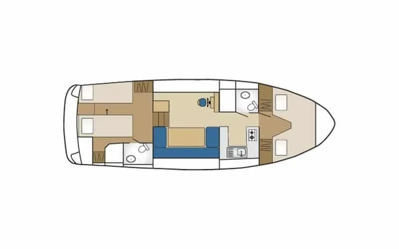 10.5m Agde Boat Hire