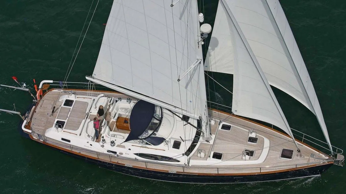 Explore Ribishi on a 20.04m Rental Sailing Yacht