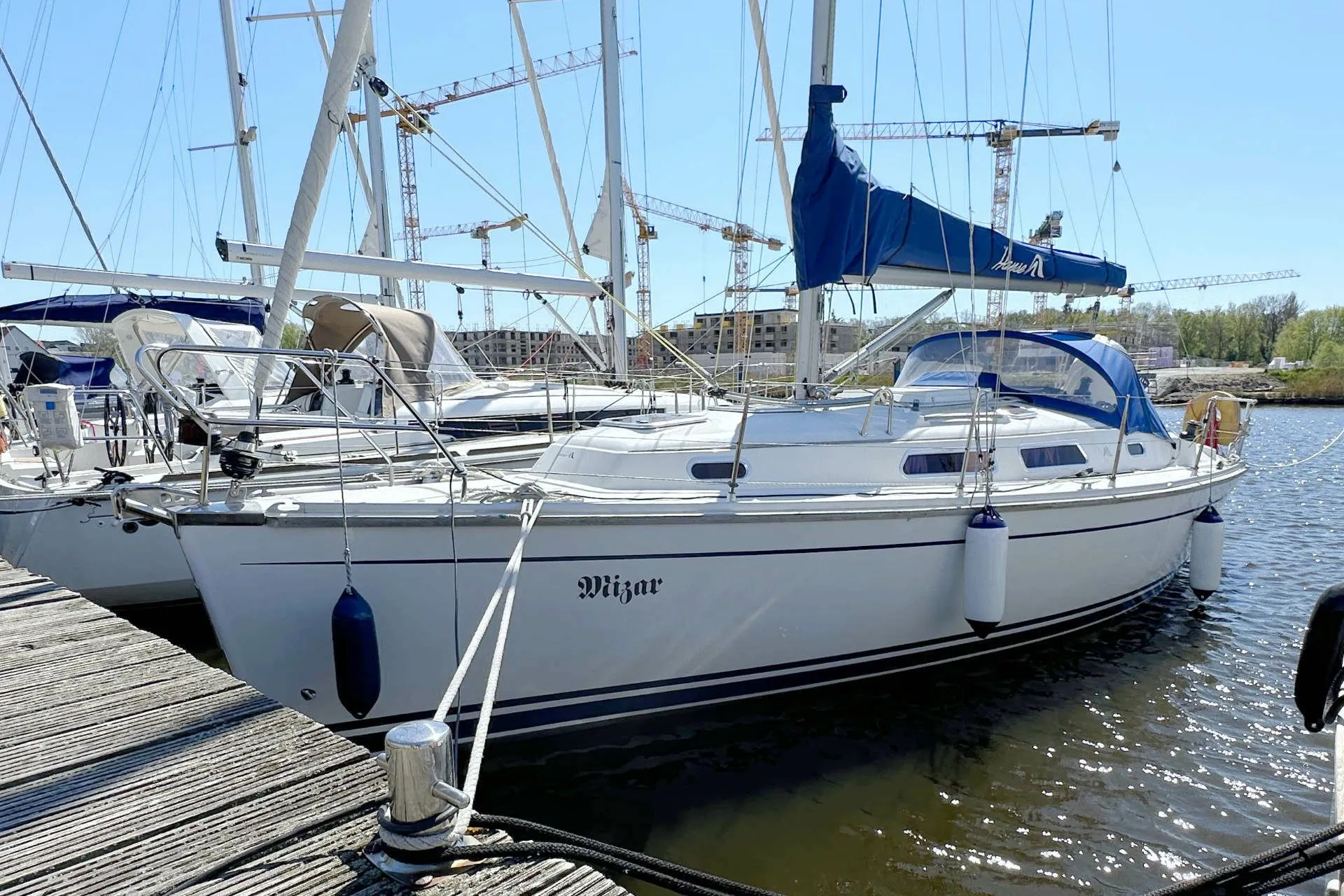 Explore Barth on a 9.45m Hanse 315 Sailing Yacht Rental