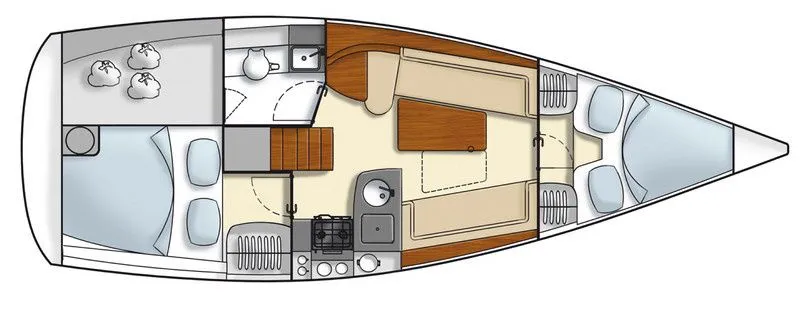 Mola 15 Grossenbrode Charter Boat - 2