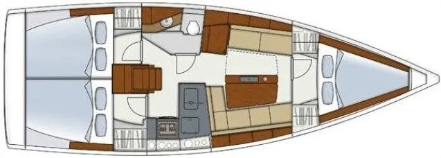10.4m Empuriabrava Hanse 345 Hire