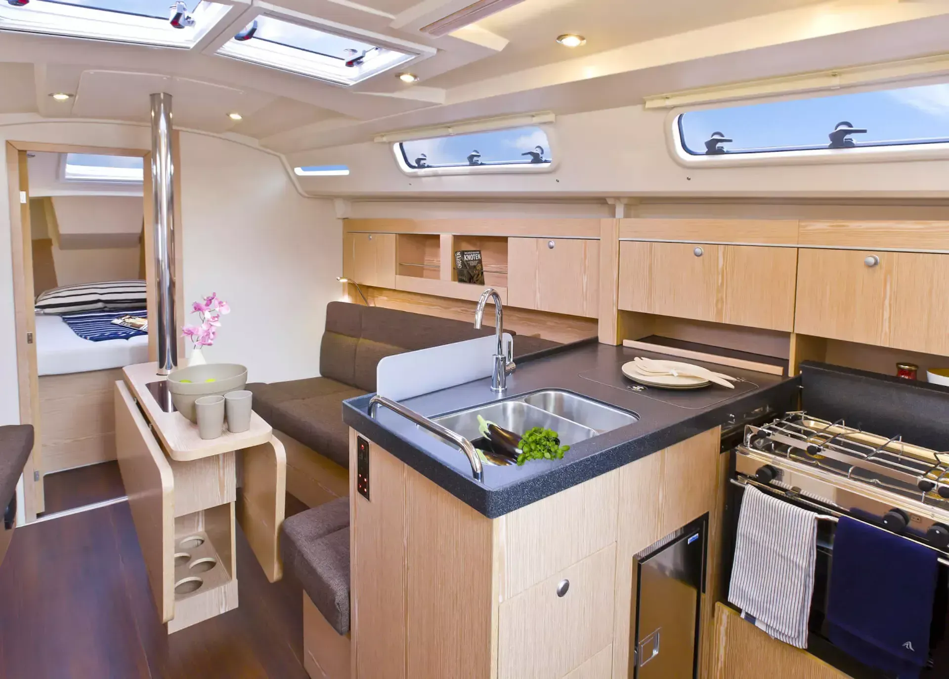 Explore Punta Ala on a 10.4m Rental Hanse 345