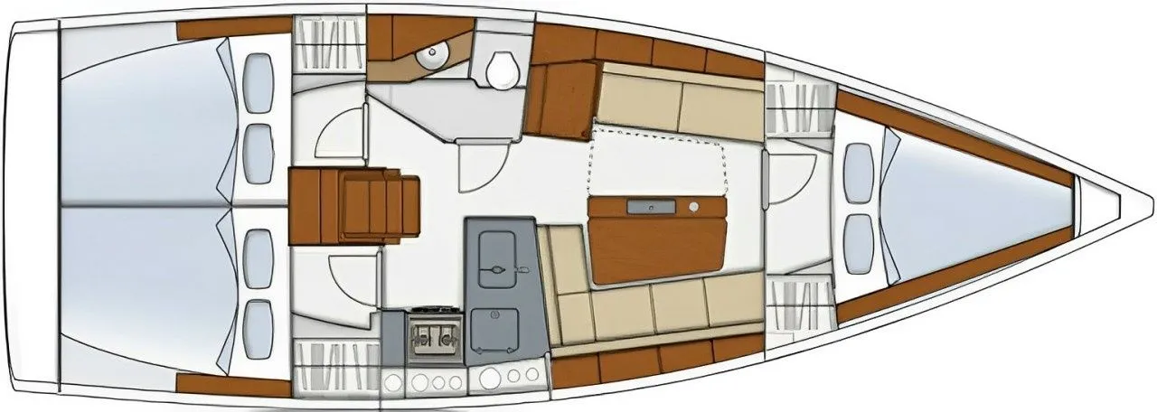Explore Punta Ala on a 10.4m Rental Hanse 345
