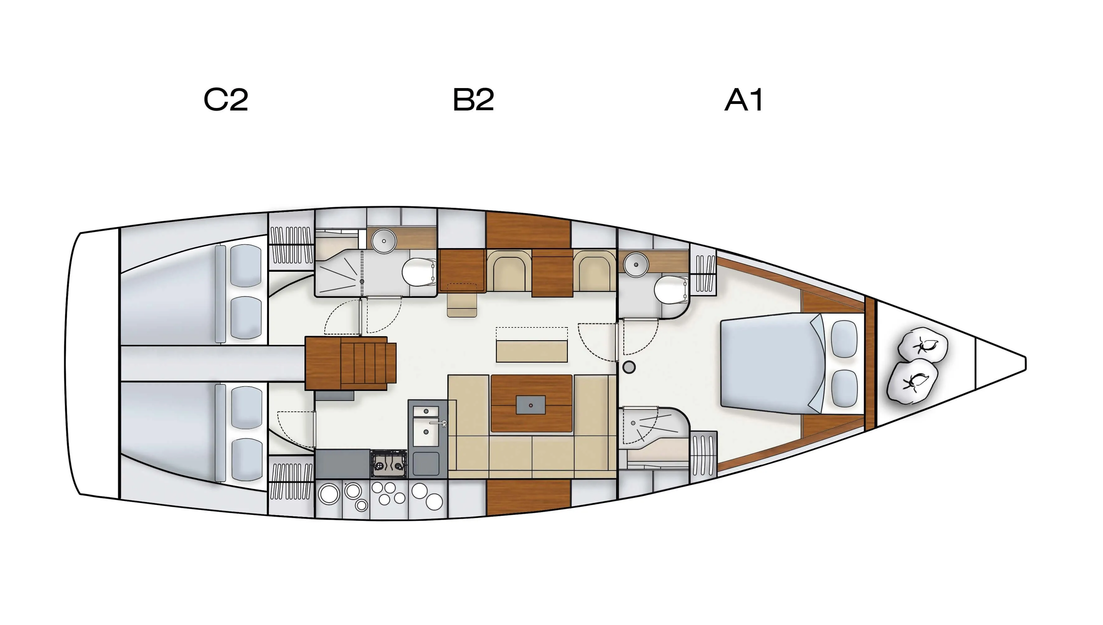 9.62m Cogolin Sailing Yacht Hanse 345 Hire