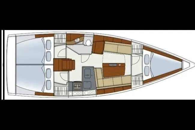 Charter a 10.4m Sailing Yacht in Preveza