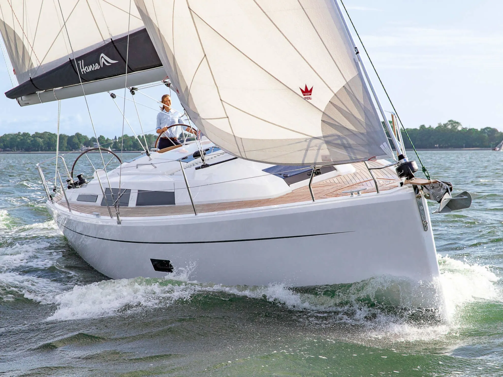 Rent a 10.4m Hanse 348 in Breege