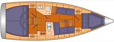 Rent a 10.4m Hanse 348 in Breege