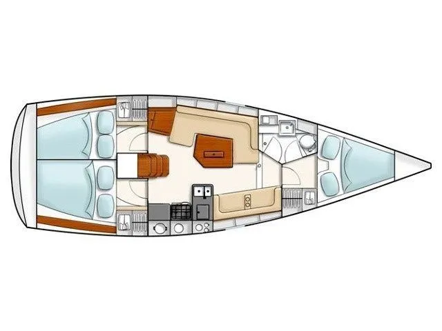 10.45m Gdańsk Hanse 350 Hire