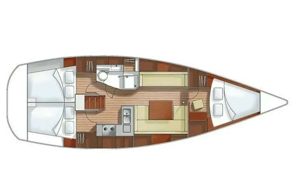 Explore La Savina on a 11m Rental Sailing Yacht Hanse 370