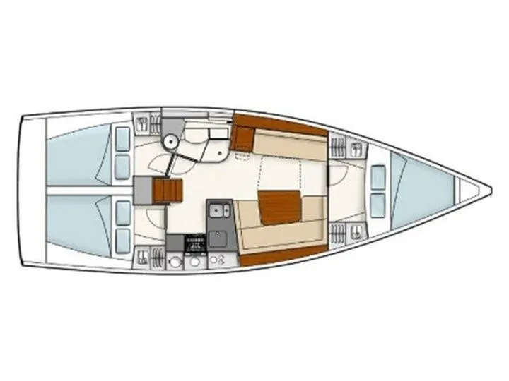 Rent a 11.4m Hanse 385 in Chang Wat Phuket