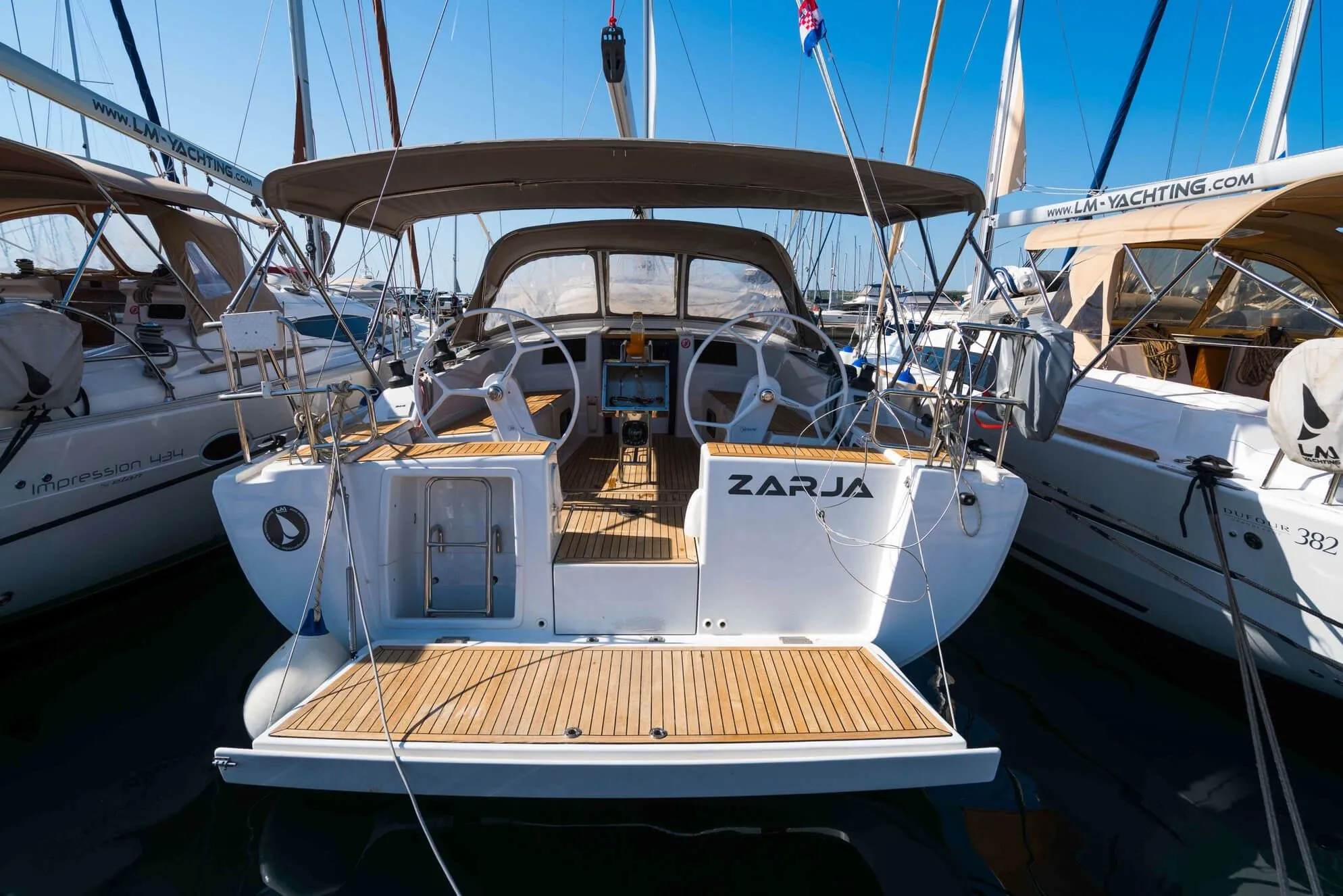 11.4m Biograd na Moru 3 Cabin Sailing Yacht Hire