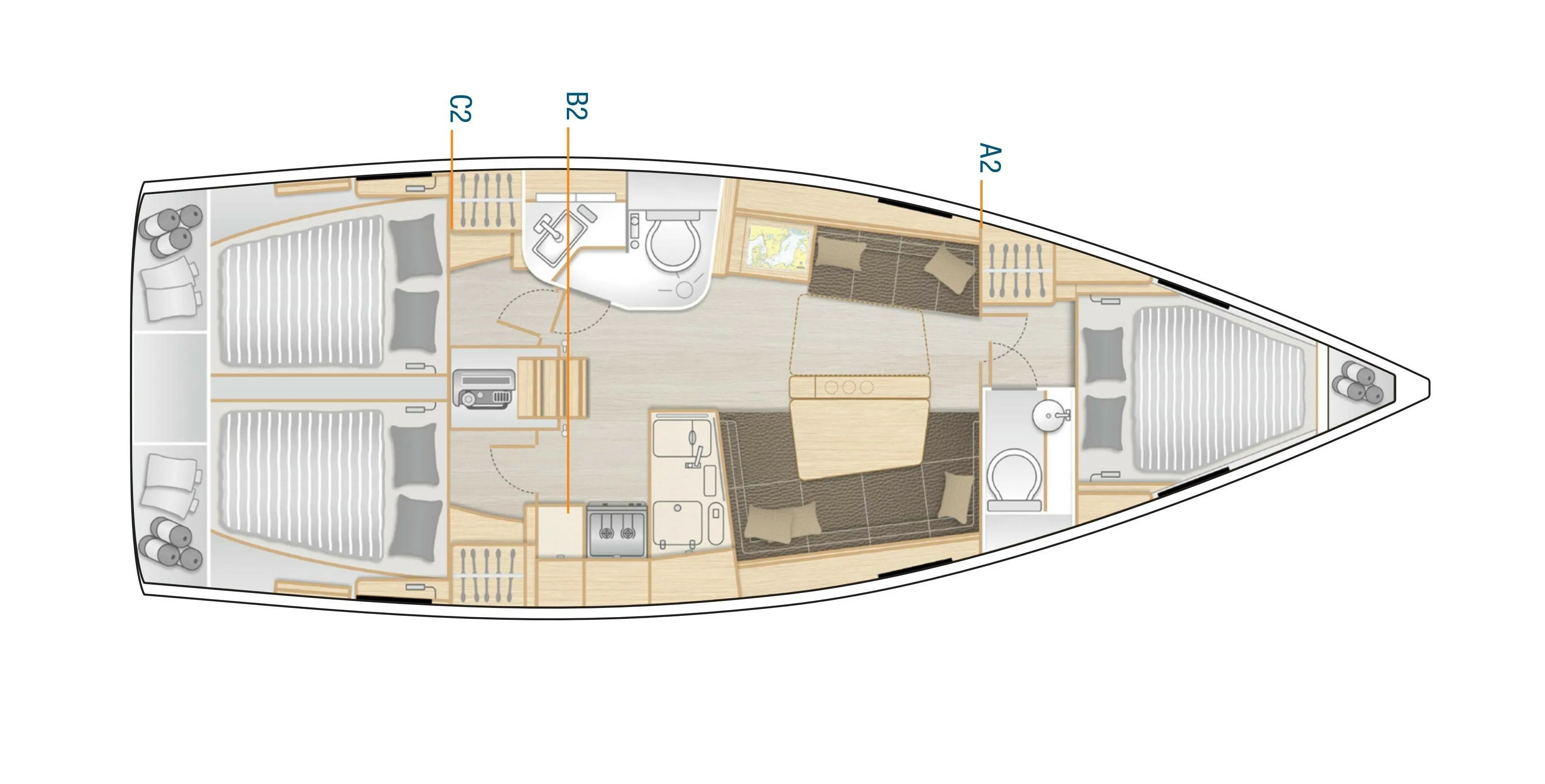 Explore Bandol on a 11.4m Rental Boat