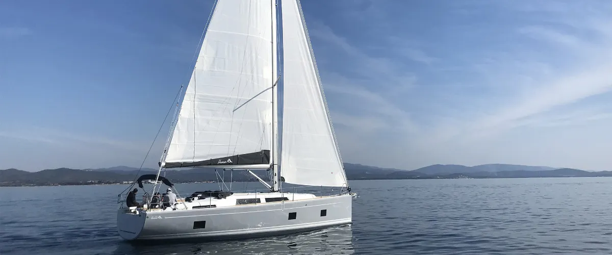 Rent a 12.4m Hanse 418 Sailing Yacht in Hyeres