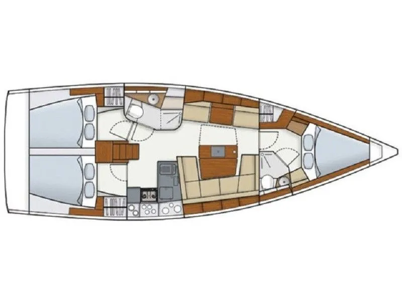 12.4m Rogoznica Boat Hire