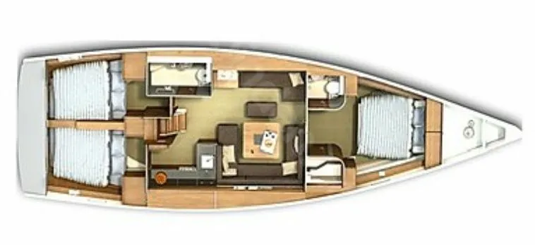 Charter a 13.3m Sailing Yacht in Fethiye
