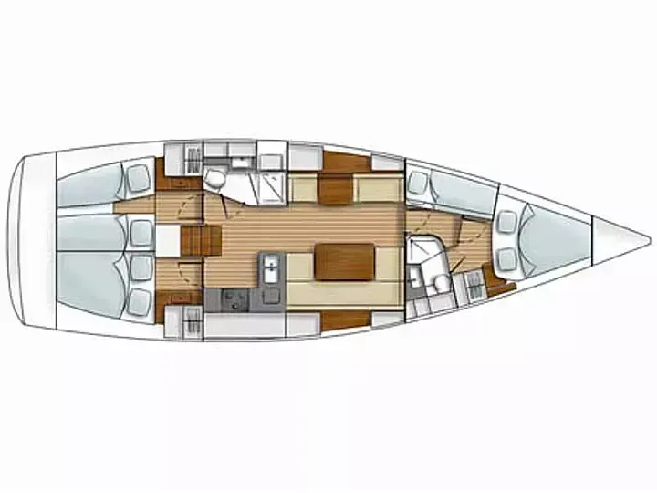 Rent a 13.3m Hanse 430 in Piraeus