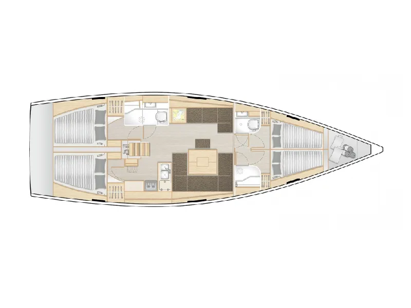 Rent a 14.04m Boat in Kastela