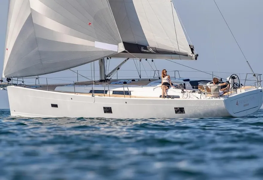 Boot - Rent a 14.04m Hanse 458 in Breege