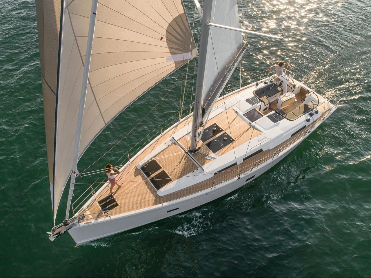 14.04m Port de Soller Sailing Yacht Hanse 458 Hire