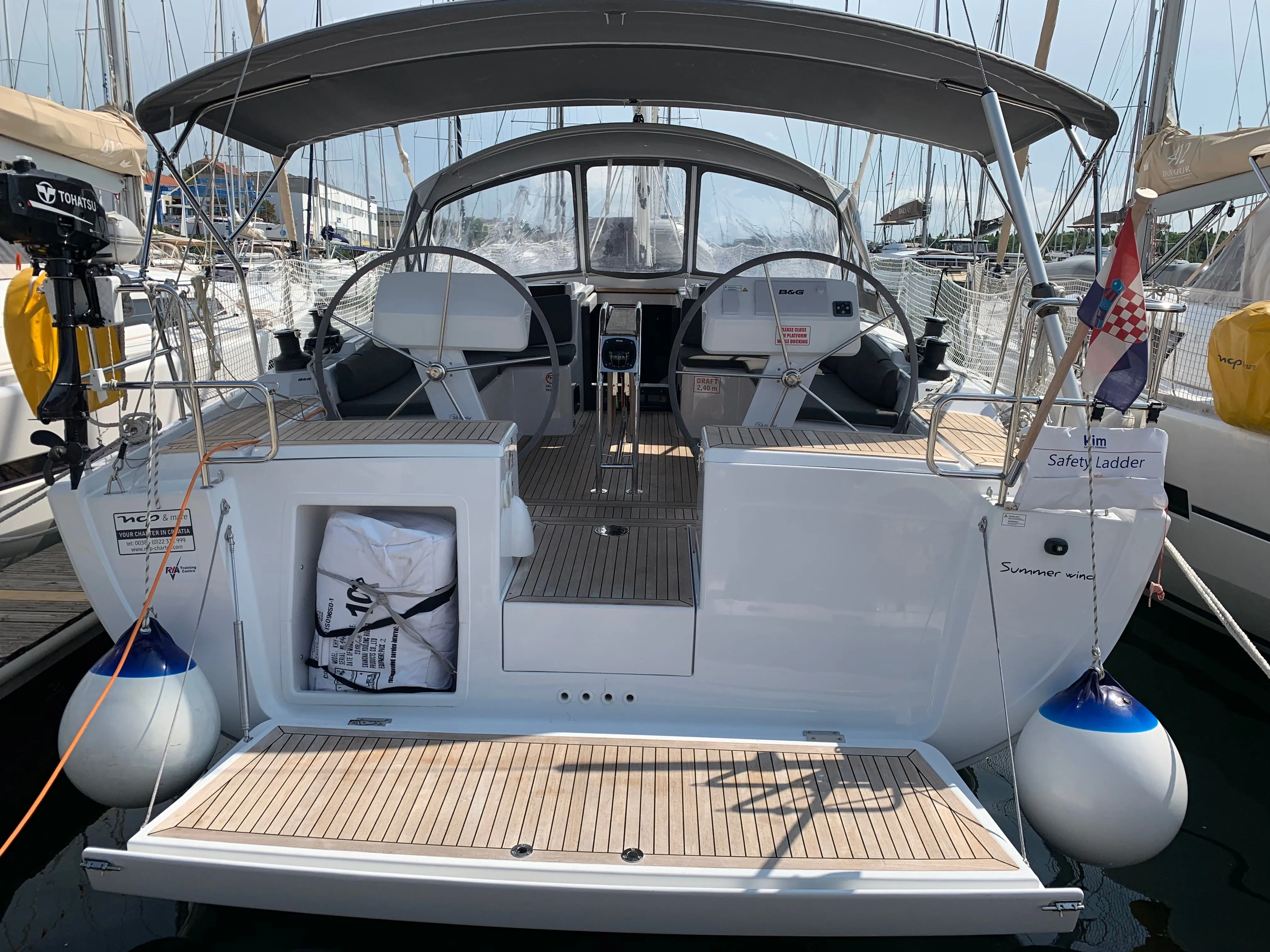 Boot - Explore Šibenik on a 14.04m 3 Cabin Sailing Yacht Rental
