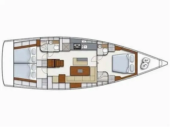15.4m Castiglioncello Sailing Yacht Hanse 495 Hire