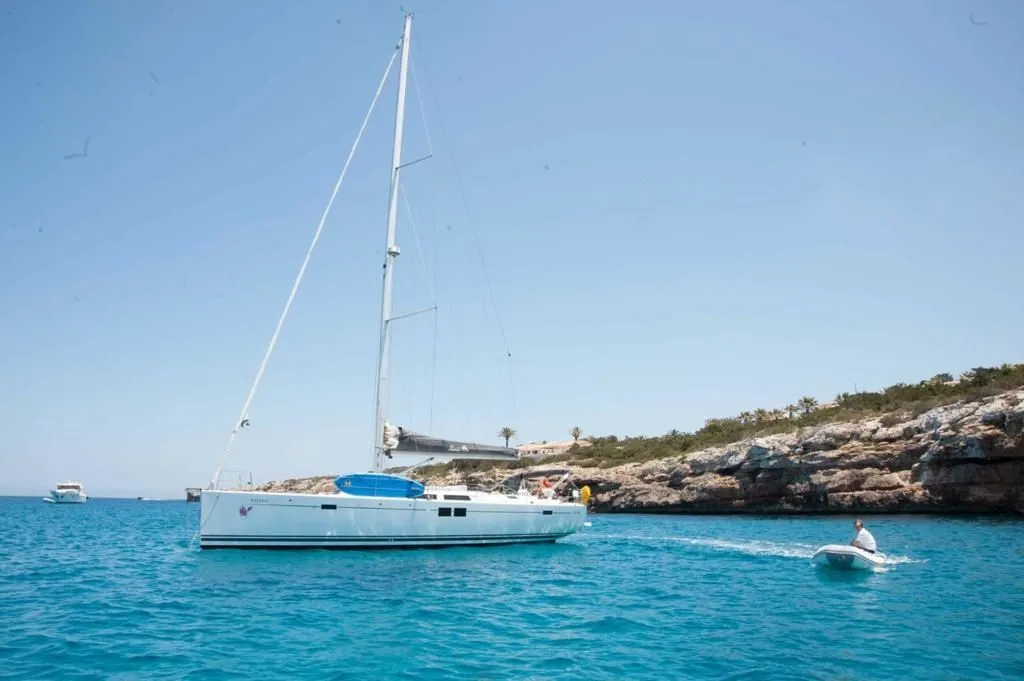 Explore Ibiza Town on a 15.4m Rental Boat
