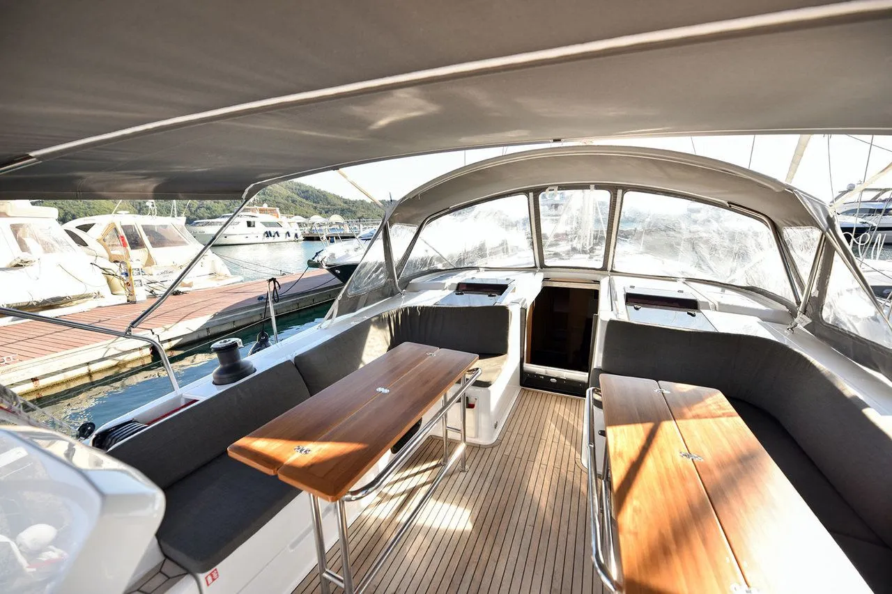 Explore Göcek on a 15.55m Hanse 508 Sailing Yacht Rental