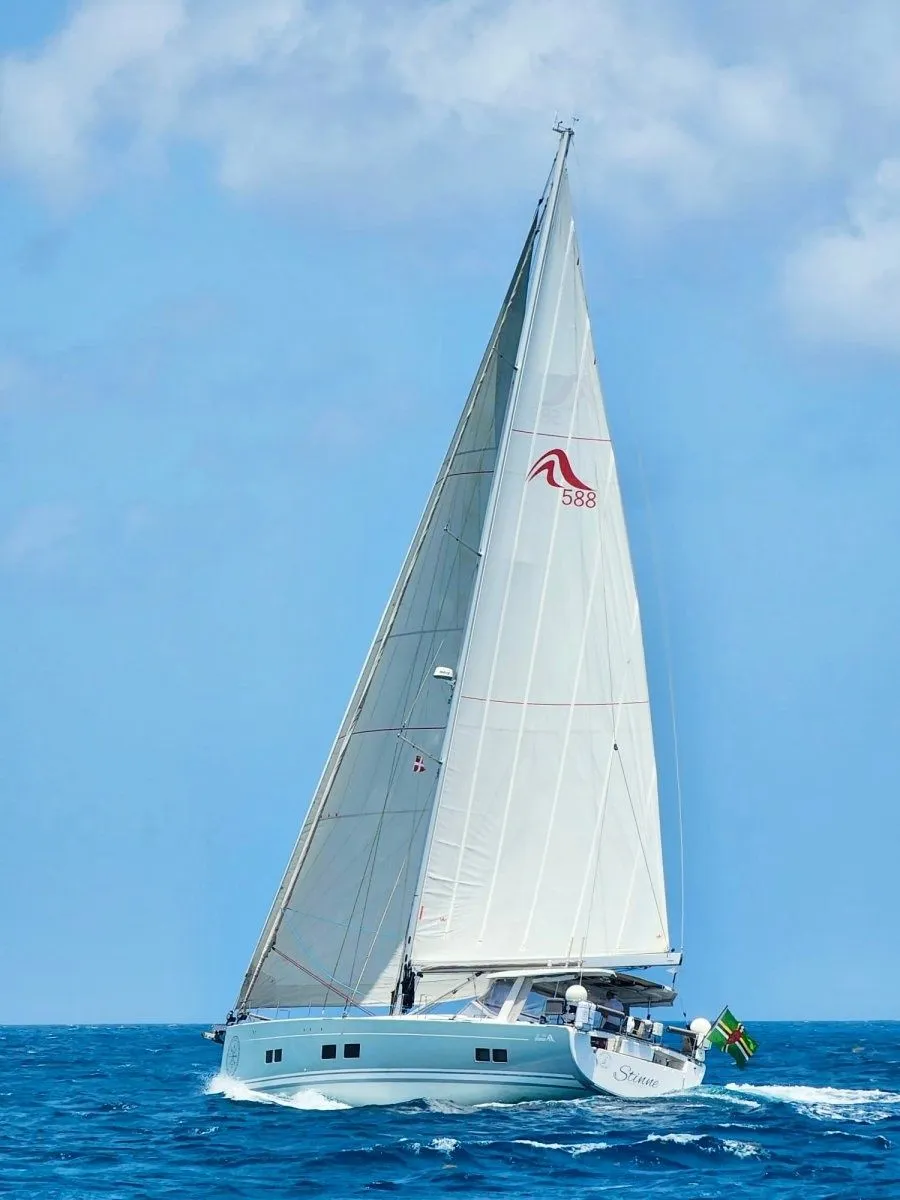 17m Bequia Hanse 588 Hire