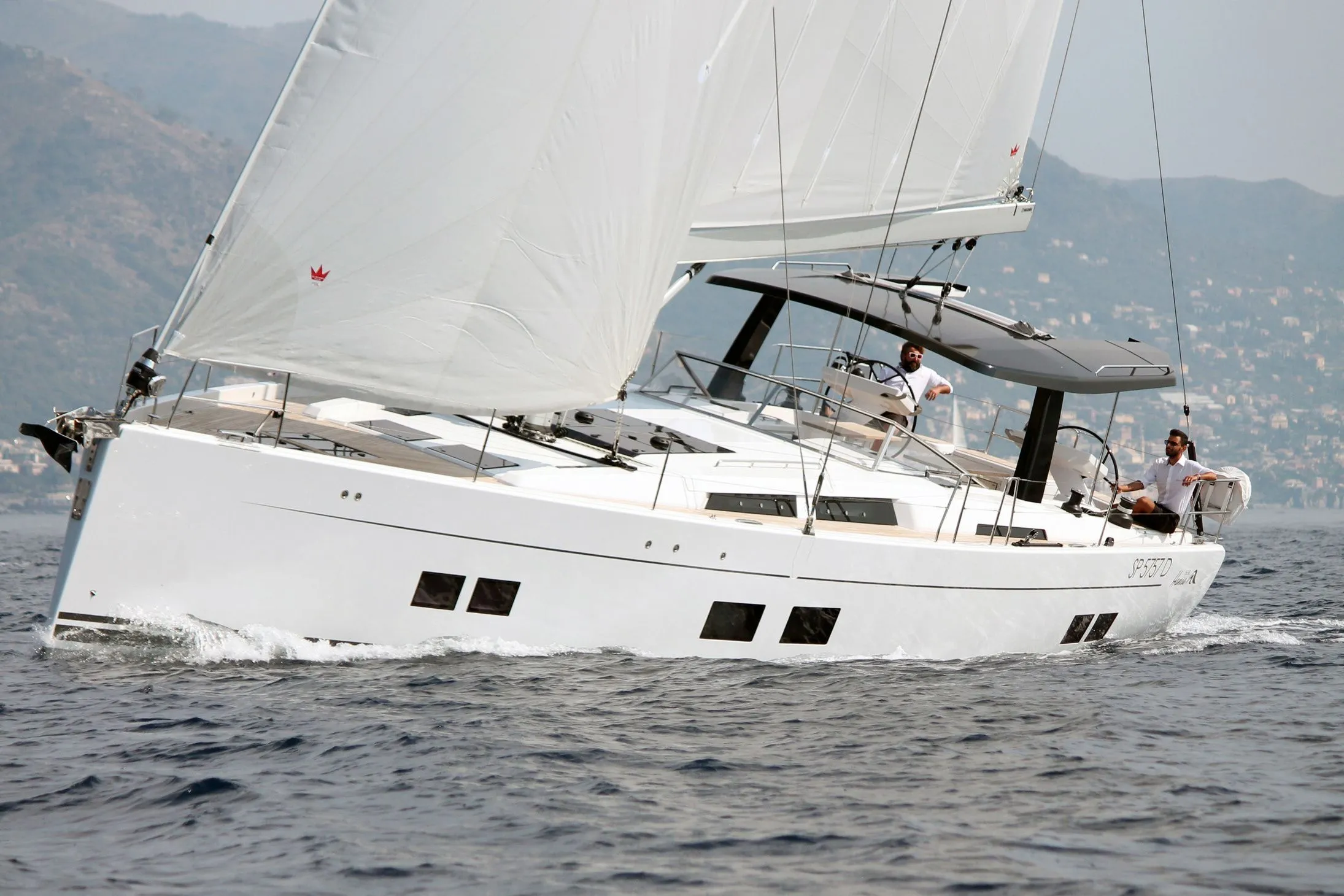 Boat - Explore Puntone di Scarlino on a 17.2m Hanse 588 Sailing Yacht Rental