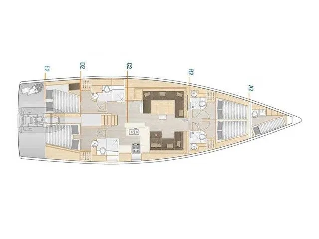 Charter a 17.2m Sailing Yacht in Parikia