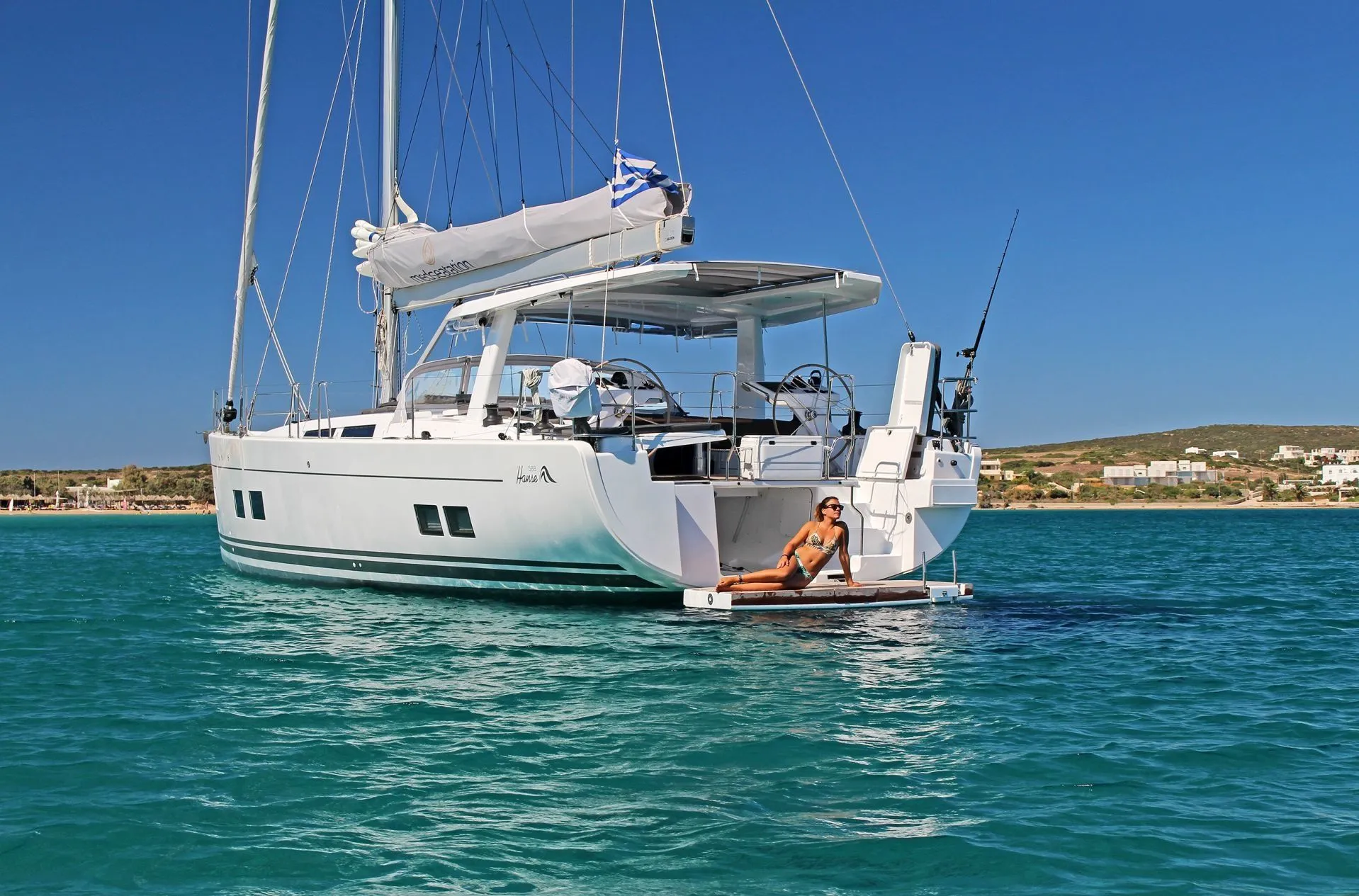 Charter a 17.2m Sailing Yacht in Parikia