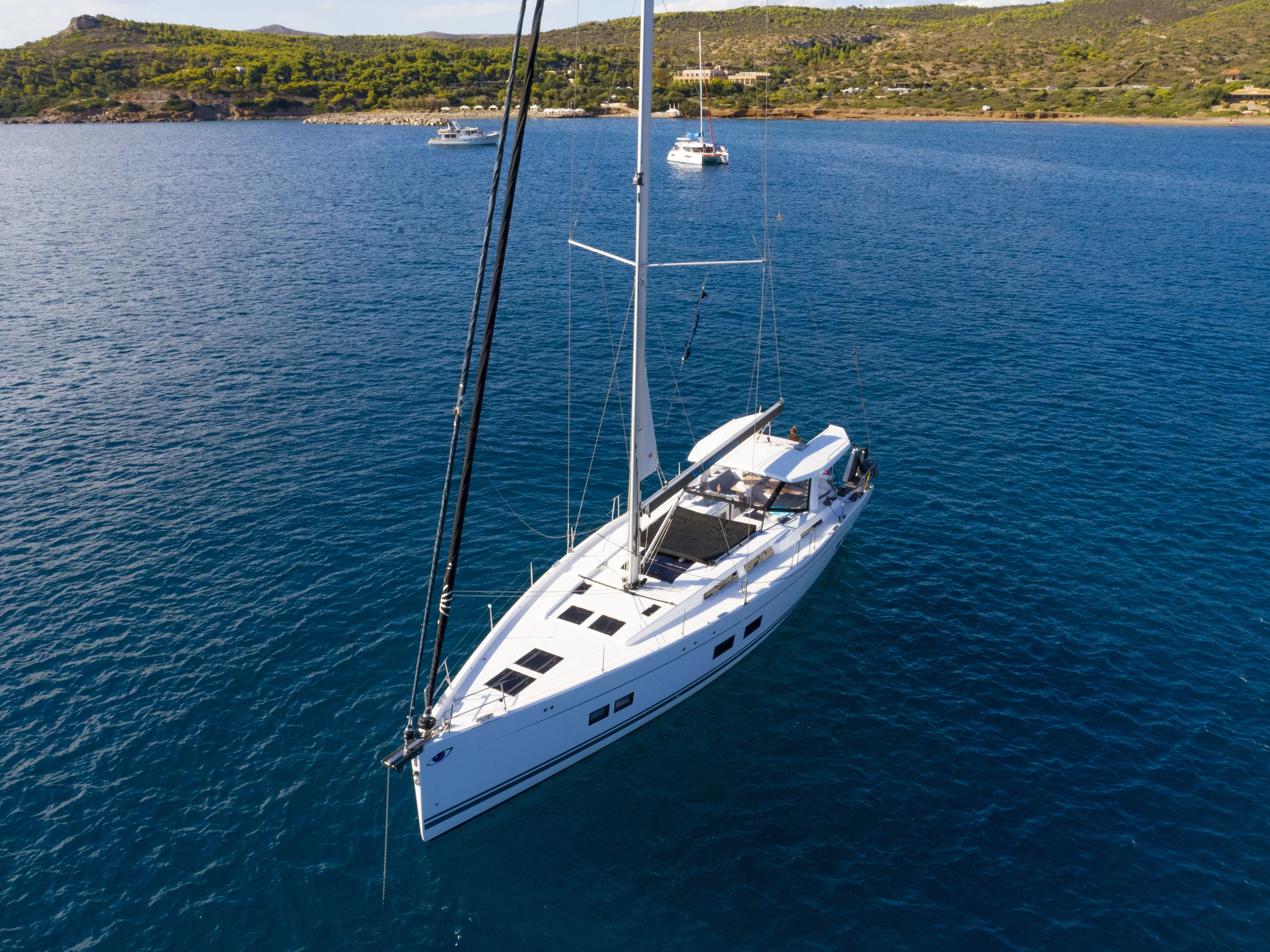 Explore Sivota on a 17.2m 3 Cabin Sailing Yacht Rental