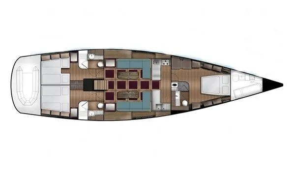 Explore Denia on a 19m 3 Cabin Sailing Yacht Rental