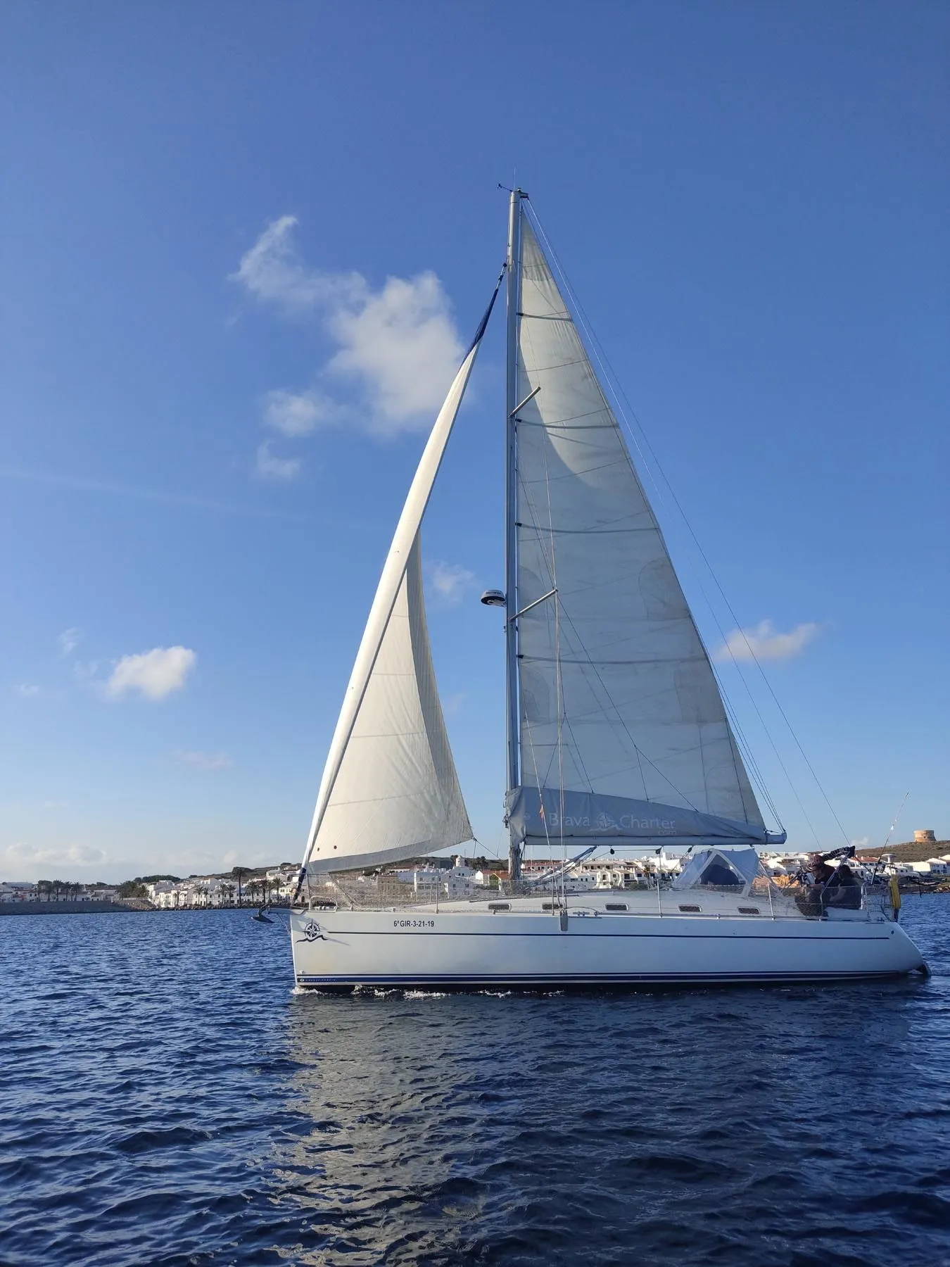 12.86m Roses 3 Cabin Sailing Yacht Hire