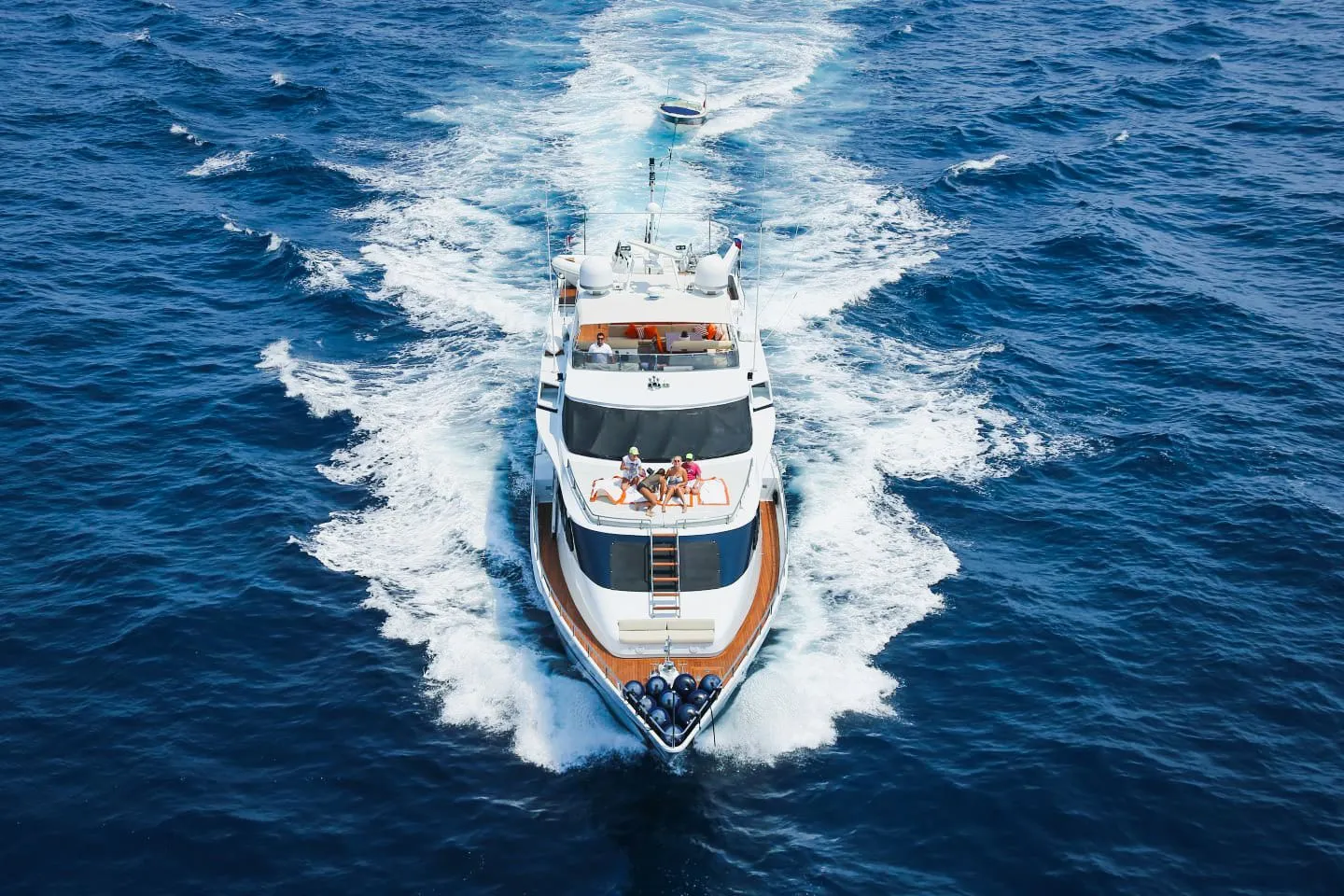 Explore Barcelona on a 30m Rental Motor Yacht