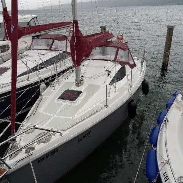 Rent a 8.2m Sailing Yacht Henk 25 in Bodman-Ludwigshafen