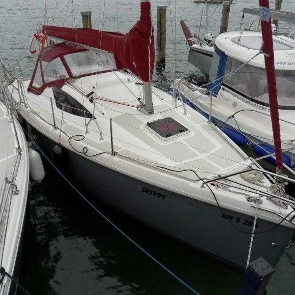 Rent a 8.2m Sailing Yacht Henk 25 in Bodman-Ludwigshafen