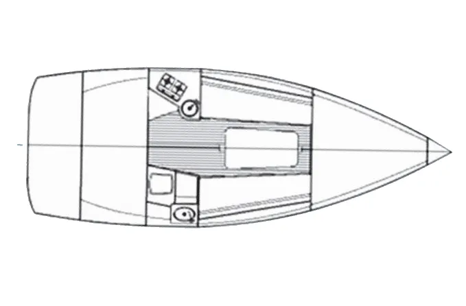 Rent a 8.2m Sailing Yacht Henk 25 in Bodman-Ludwigshafen